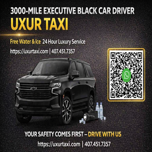 24 hour airport taxi Lake Wales – Fast, reliable Orlando Airport transportation by Uxur Taxi
