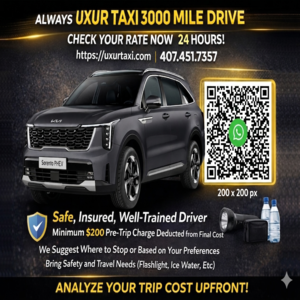 3000 Mile Drive Inverness Near Me Black Car Service
