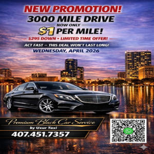 Private driver from Haines City FL to New York State long‑distance taxi service, luxury car transportation, safe professional chauffeur for state‑to‑state travel